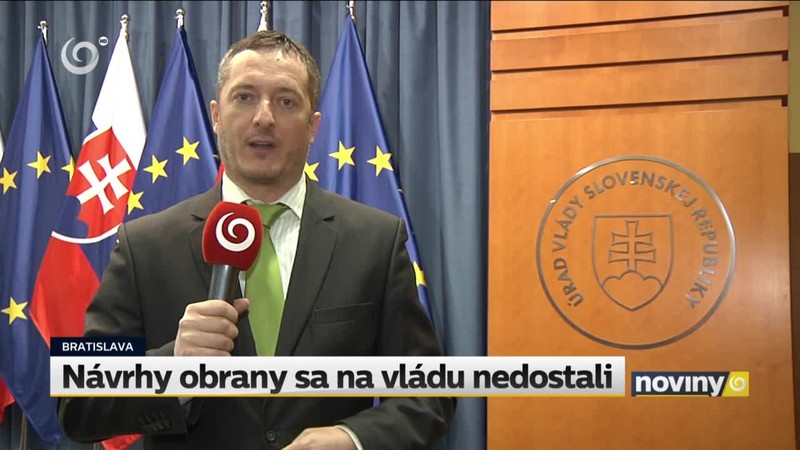 Návrhy obrany sa na vládu nedostali