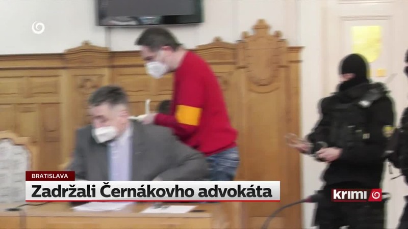 Zadržali Černákovho advokáta
