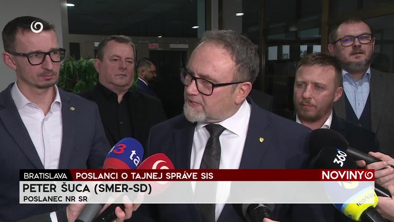 POSLANCI O TAJNEJ SPRÁVE SIS