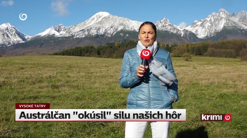 Austrálčan "okúsil" silu našich hôr