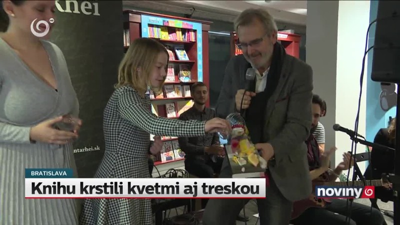 Knihu krstili kvetmi aj treskou