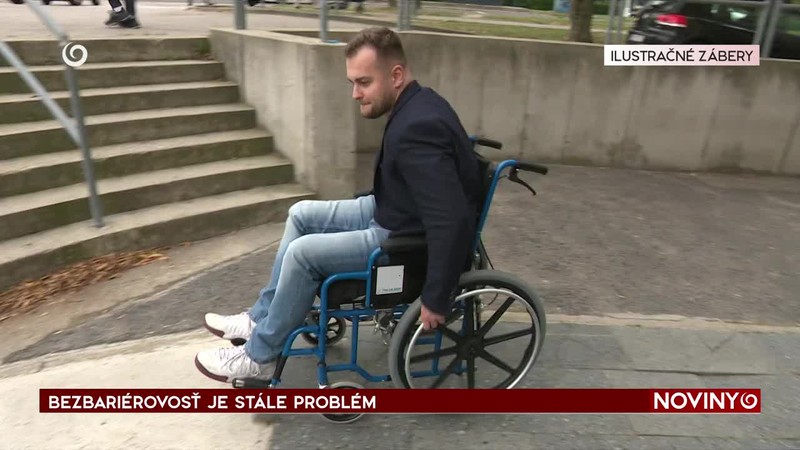 BEZBARIÉROVOSŤ JE STÁLE PROBLÉM