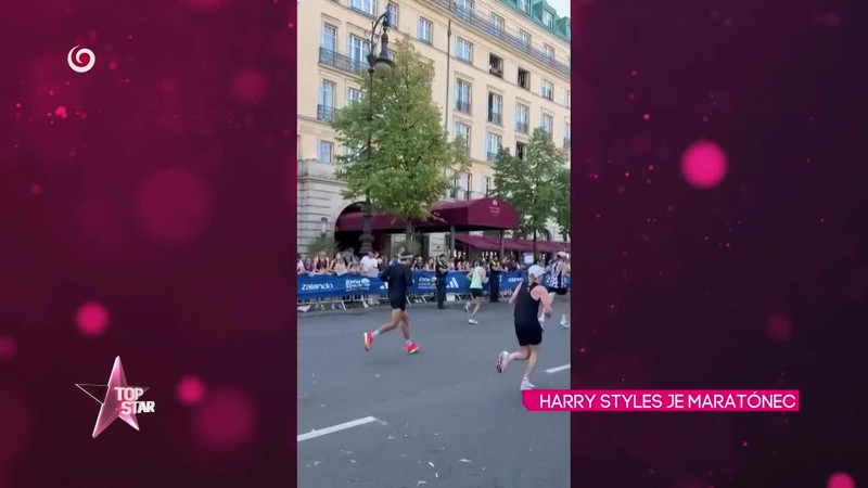 harry styles je maratónec