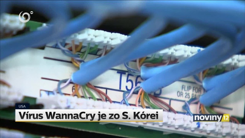 Vírus WannaCry je zo S. Kórey