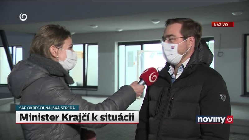 Minister Krajčí k situácii