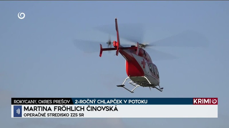 2-ROČNÝ CHLAPČEK V POTOKU