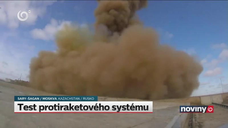 Test protiraketového systému