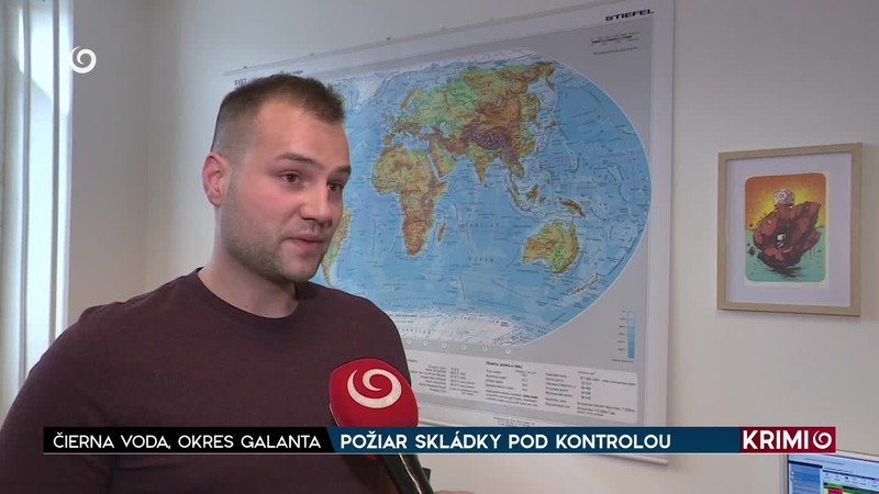 POŽIAR SKLÁDKY POD KONTROLOU