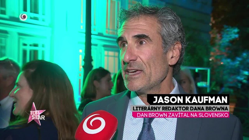 DAN BROWN ZAVÍTAL NA SLOVENSKO