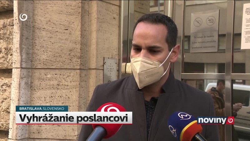 Vyhrážanie poslancovi