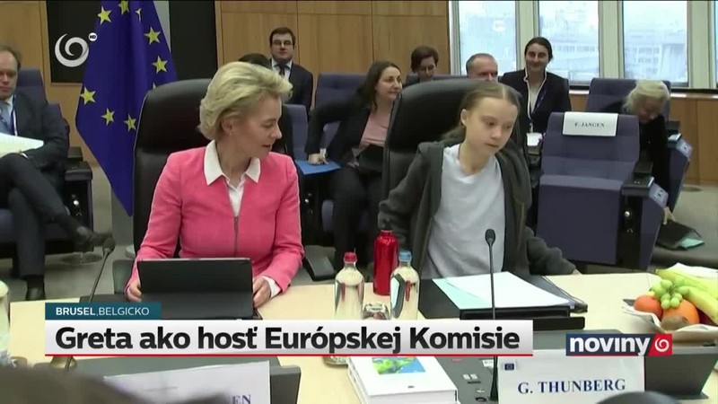Greta ako hosť Európskej Komisie