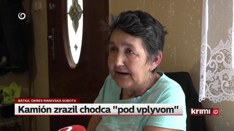 Kamión zrazil chodca "pod vplyvom"