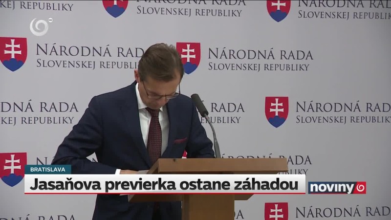 Jasaňova previerka ostane záhadou