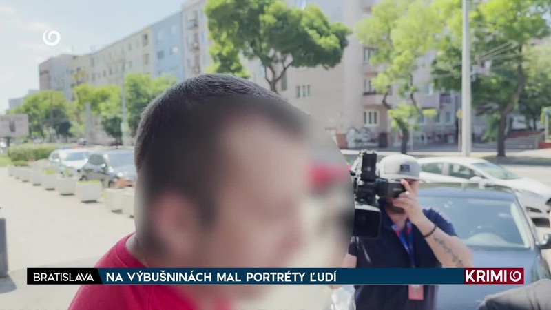 NA VÝBUŠNINÁCH MAL PORTRÉTY ĽUDÍ