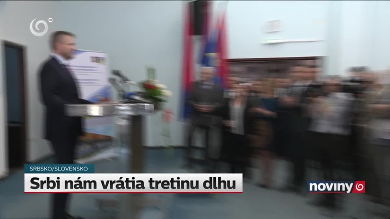 Srbi nám vrátia tretinu dlhu