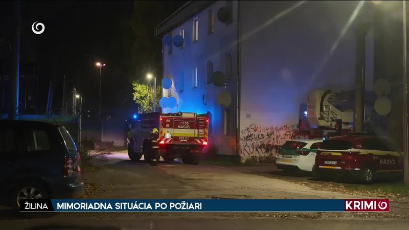 MIMORIADNA SITUÁCIA PO POŽIARI