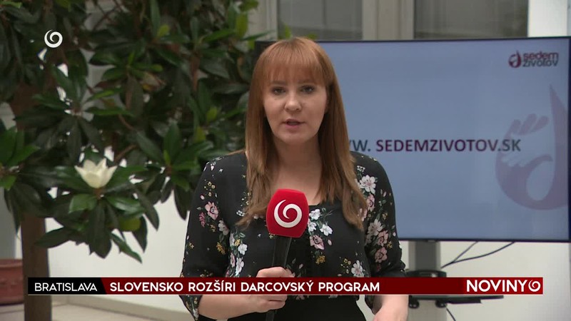 SLOVENSKO ROZŠÍRI DARCOVSKÝ PROGRAM
