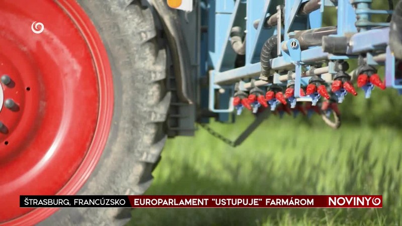 EUROPARLAMENT "USTUPUJE" FARMÁROM