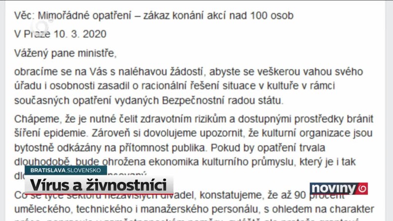 Vírus a živnostníci