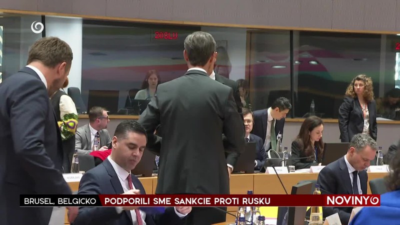 PODPORILI SME SANKCIE PROTI RUSKU