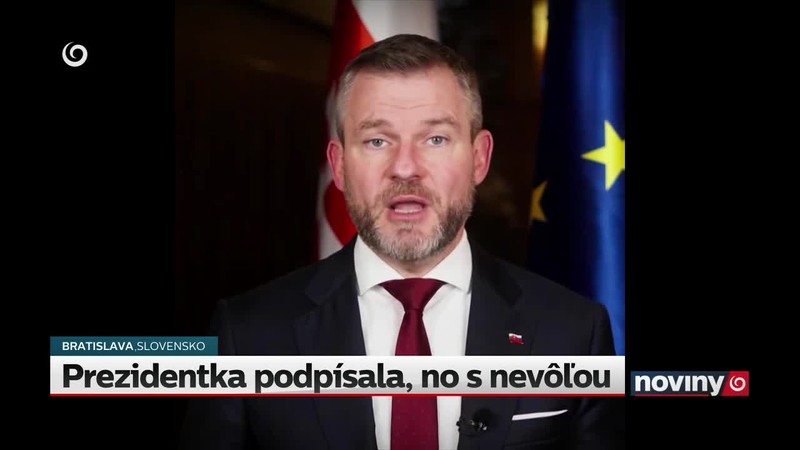 Prezidentka podpísala, no s nevôľou