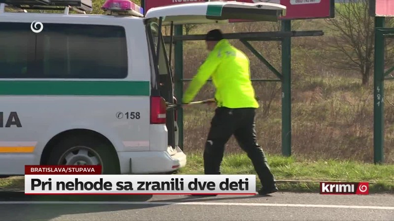 Pri nehode sa zranili dve deti