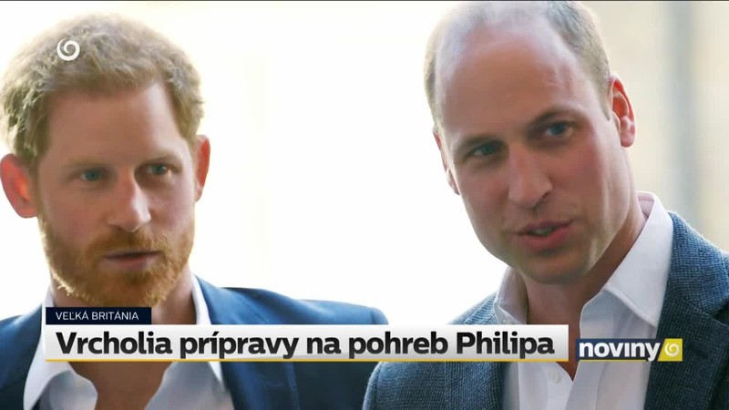 Vrcholia prípravy na pohreb Philipa