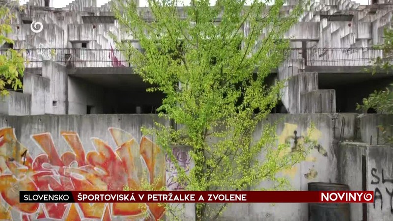 ŠPORTOVISKÁ V PETRŽALKE A ZVOLENE