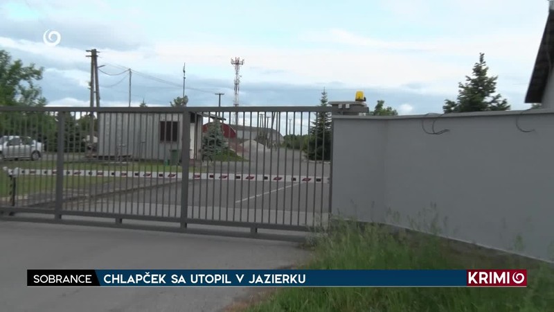CHLAPČEK SA UTOPIL V JAZIERKU