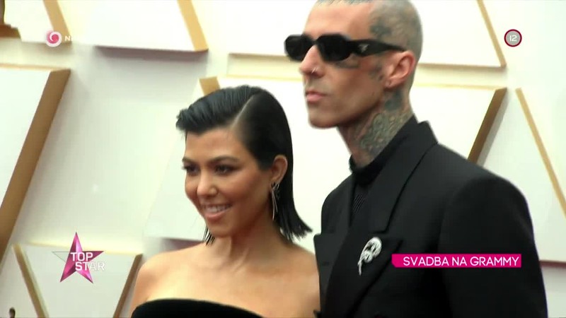 SVADBA NA GRAMMY Kourtney Kardashian