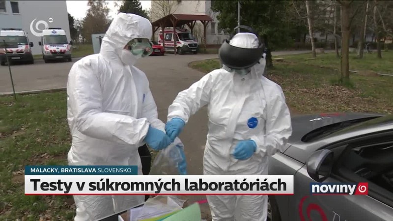 Testy v súkromných laboratóriách