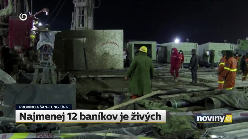 Najmenej 12 baníkov je živých