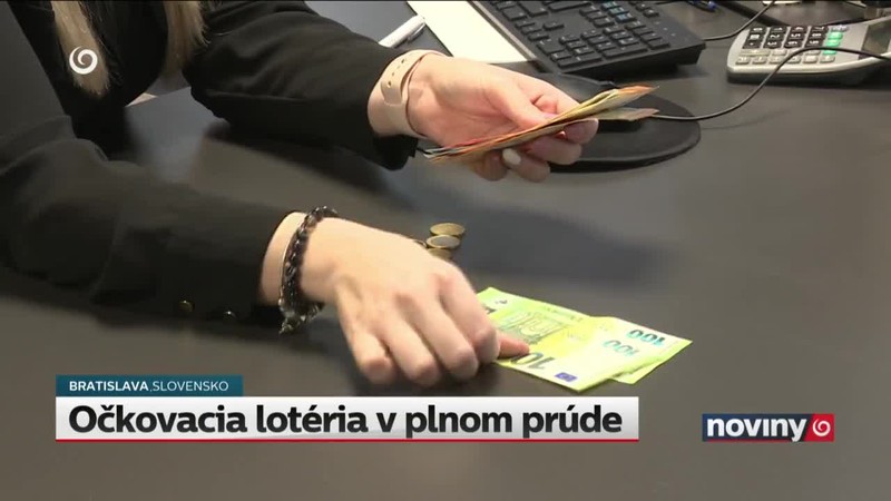 Očkovacia lotéria v plnom prúde