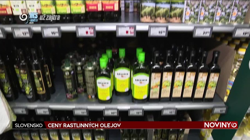 CENY RASTLINNÝCH OLEJOV