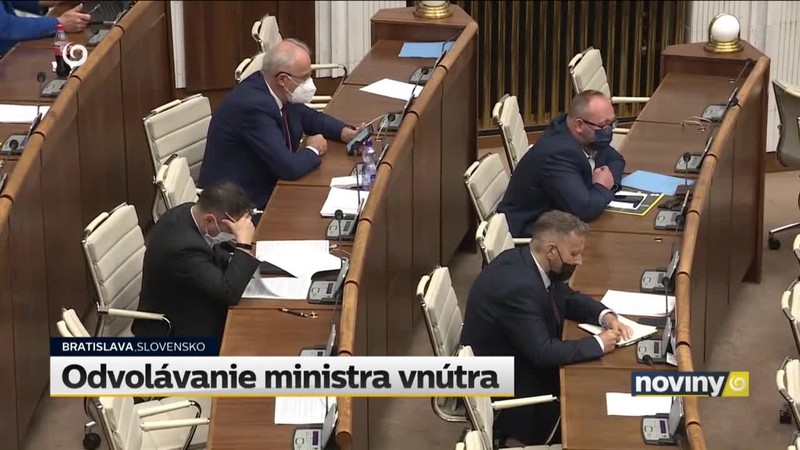Odvolávanie ministra vnútra