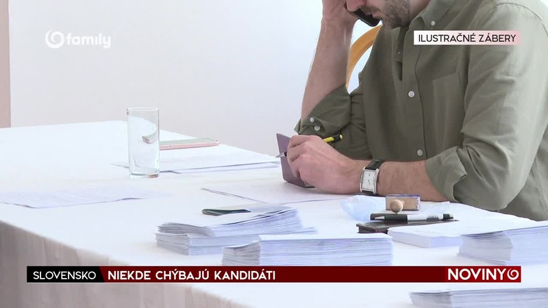 NIEKDE CHÝBAJÚ KANDIDÁTI