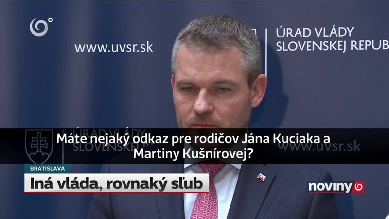 Iná vláda, rovnaký sľub