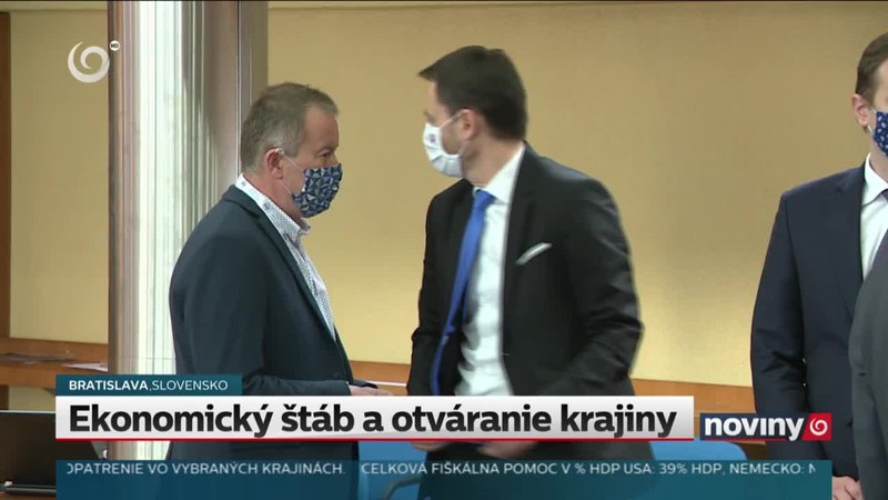 Ekonomický štáb a otváranie krajiny