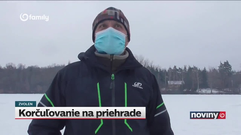 Korčuľovanie na priehrade
