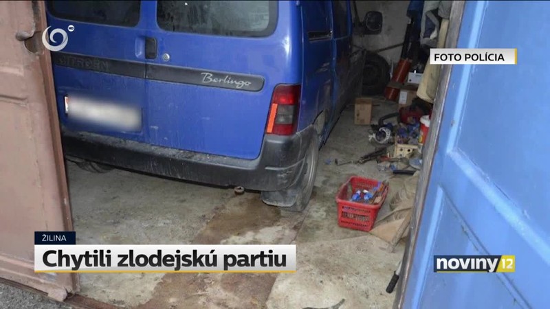 Chytili zlodejskú partiu