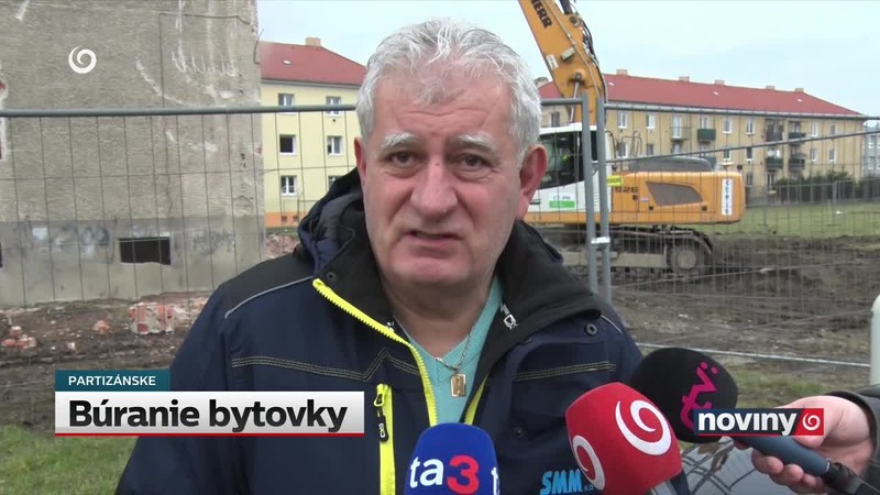 Búranie bytovky