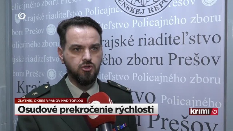Osudové prekročenie rýchlosti