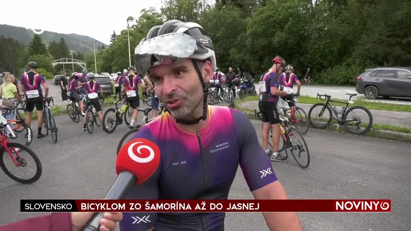 BICYKLOM ZO ŠAMORÍNA AŽ DO JASNEJ