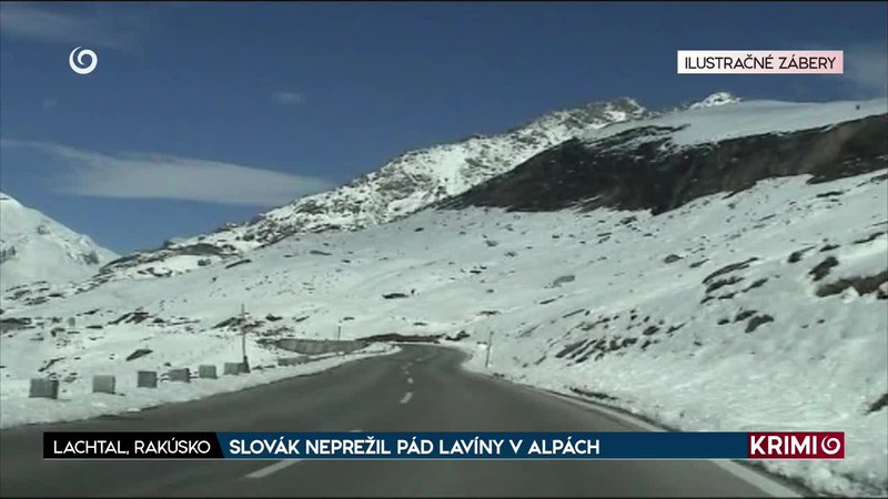 SLOVÁK NEPREŽIL PÁD LAVÍNY V ALPÁCH