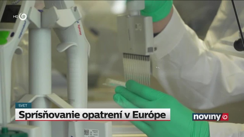 Sprísňovanie opatrení v Európe