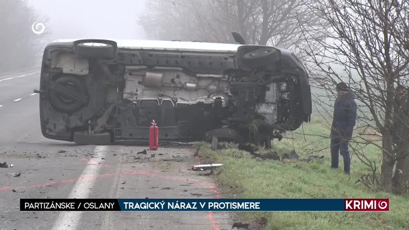TRAGICKÝ NÁRAZ V PROTISMERE