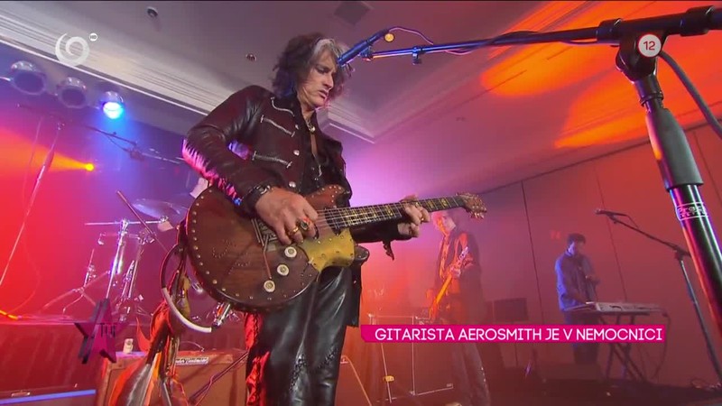 GITARISTA AEROSMITH JE V NEMOCNICI