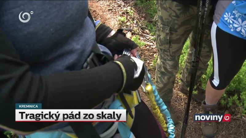 Tragický pád zo skaly