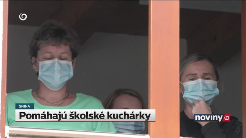 Pomáhajú školské kuchárky