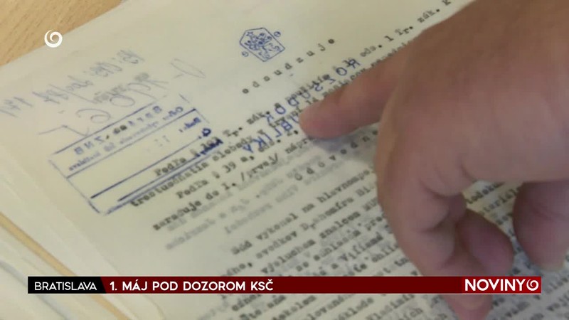 1. MÁJ POD DOZOROM KSČ